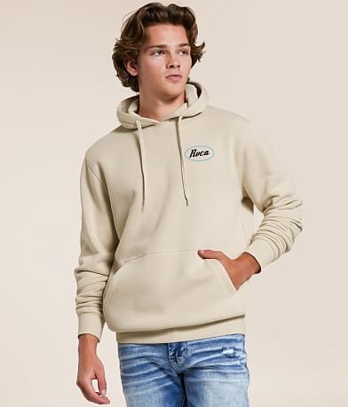RVCA Corner Shop Hooded Sweatshirt front view