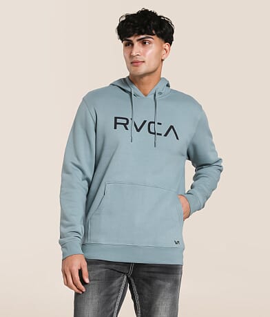 RVCA Big Hooded Sweatshirt front view
