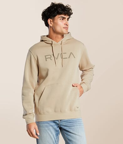 RVCA Big Hooded Sweatshirt front view
