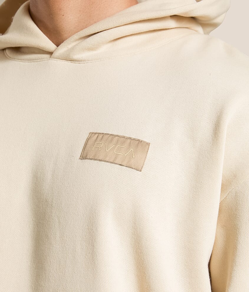 Double Bar Split Hooded Sweatshirt