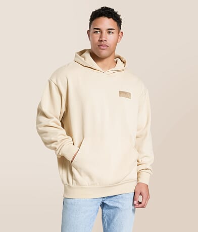 RVCA Double Bar Split Hooded Sweatshirt front view
