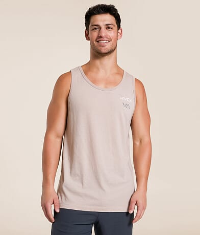 RVCA All Logo Tank Top front view
