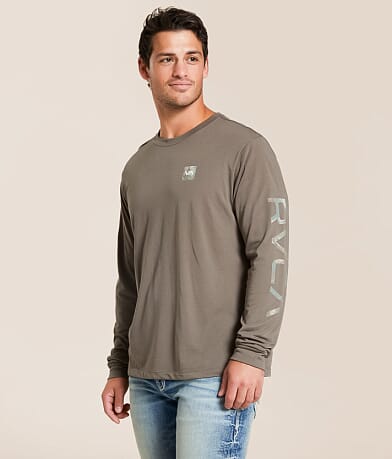 RVCA 2X Reflective Sport T-Shirt front view