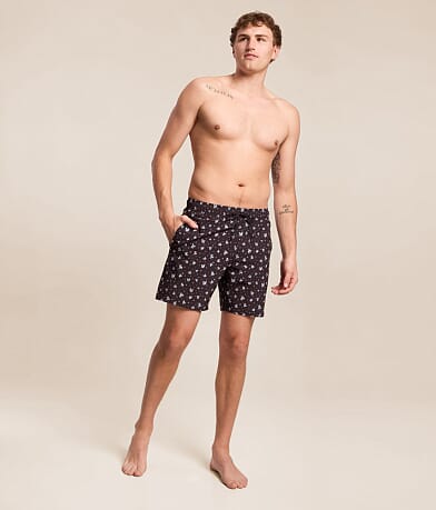 VA Floral Stretch Swim Trunks