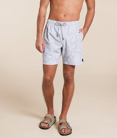 RVCA Dot Stretch Swim Trunks front view