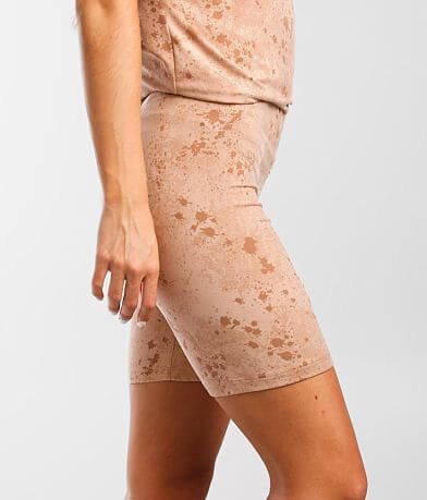 Gilded Intent Splatter Biker Short FULL_RIGHT_SIDE