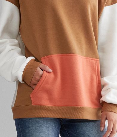 BKE Color Block Hooded Sweatshirt MISC_DETAIL_1