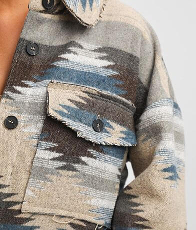 BKE Aztec Flannel Shacket MISC_DETAIL_1