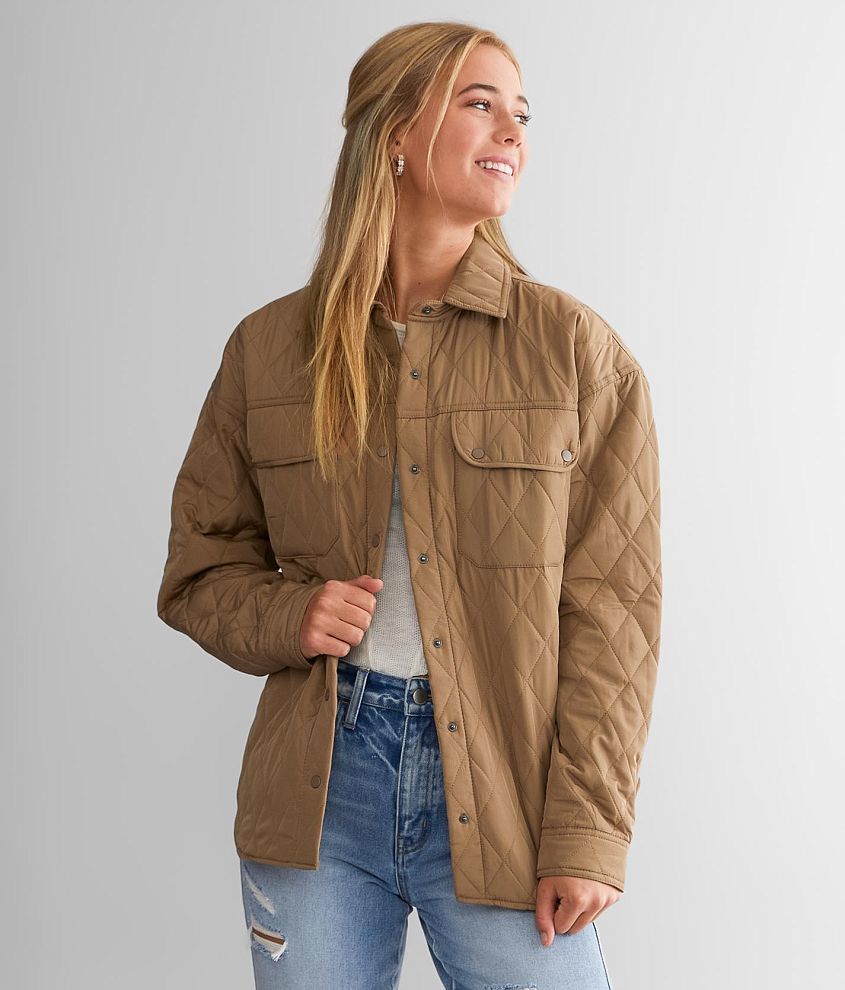 Women's Quilted Jacket  Womens quilted jacket, Quilted jacket, Jackets