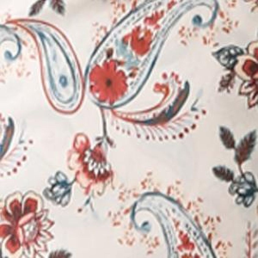 Willow & Root Floral Paisley Cropped Tank Top - Women's Tank