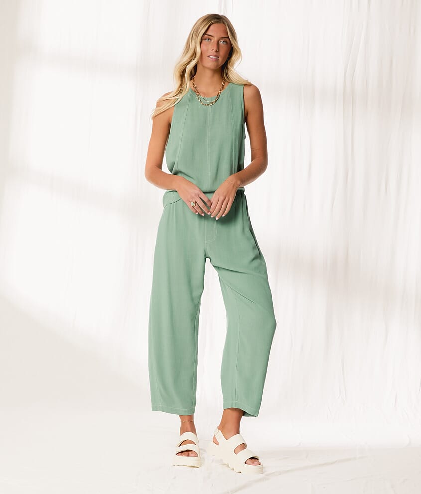 Resort Edit - Pieced Woven Tank Top