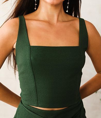 Willow &amp; Root Square Neck Cropped Tank Top MISC_DETAIL_1
