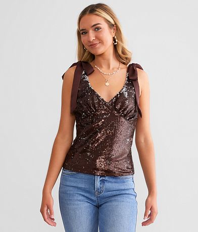 Willow &amp; Root Sequin Tank Top FULL_RIGHT_SIDE