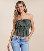 Maglietta Donna Fresh Produce Oyster Gray Batik Flower – Scollo Tondo, Maniche Corte, Taglia S - 3