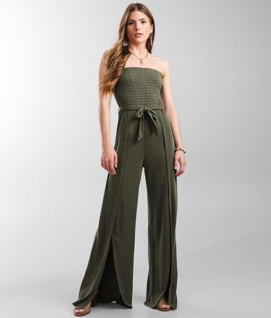 Daytrip Smocked Wide Leg Jumpsuit FULL_RIGHT_SIDE