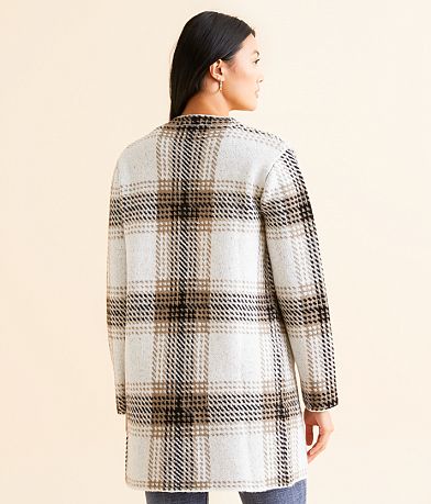 Open SZN Flyaway Cardigan Sweater BACK