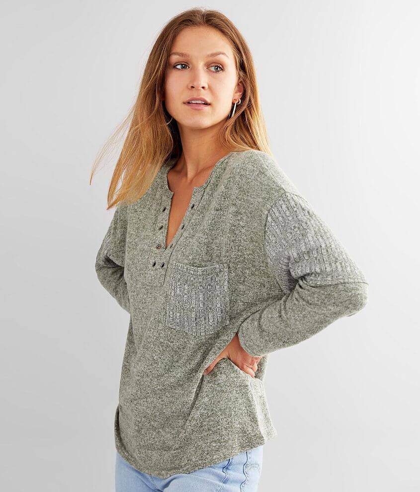 Image of BKE Brushed Knit Top