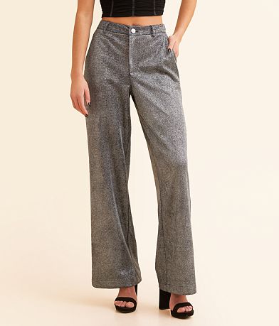 Willow & Root Metallic Trouser Pant front view