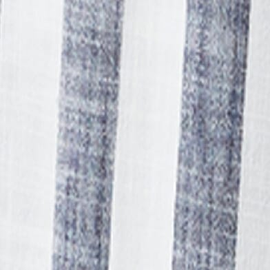 Navy White Stripe