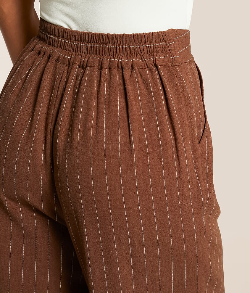 Striped Wide Leg Trouser Pant - thumbnail 5