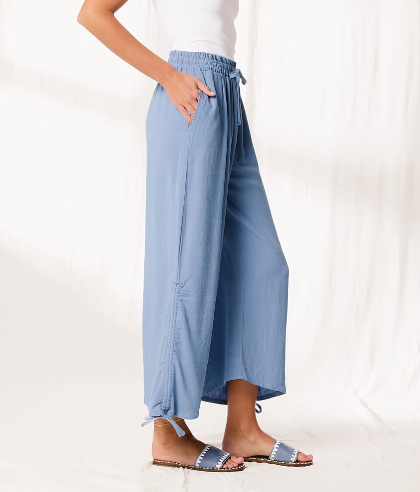 Resort Edit - Wide Leg Cinch Tie Pant