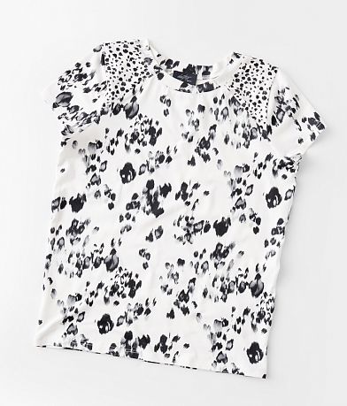 Daytrip Girls - Cow Print Top front view