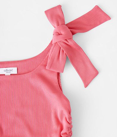 Willow &amp; Root Girls - Bow Strap Ruched Tank Top MISC_DETAIL_1