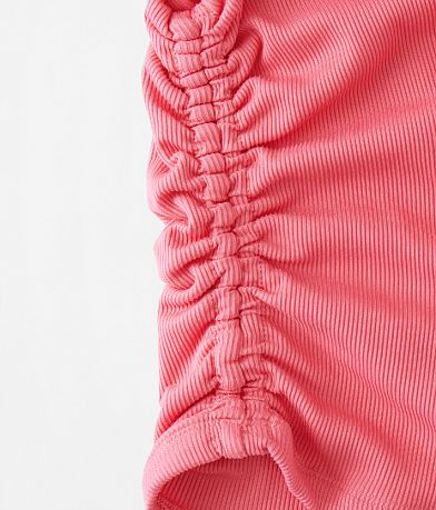 Willow &amp; Root Girls - Bow Strap Ruched Tank Top MISC_DETAIL_2