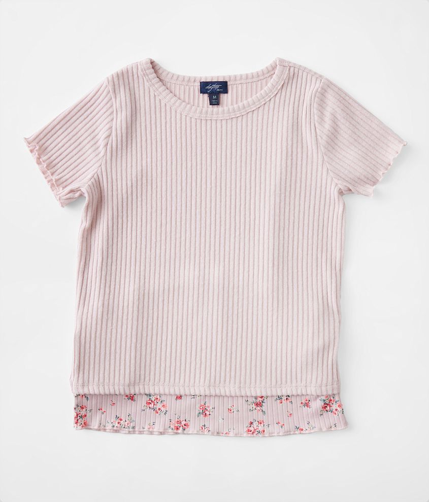 Girls - Daytrip Tie Back Floral Top