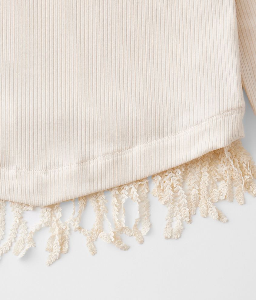 Girls - Hanky Fringe Top