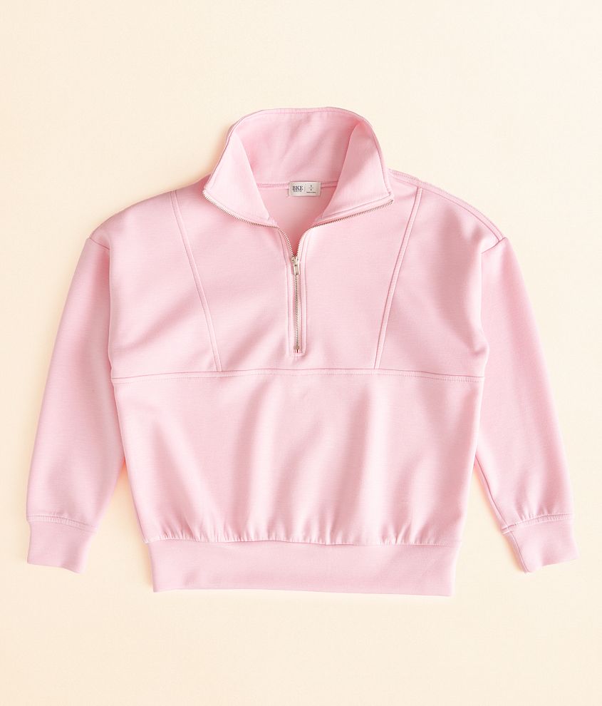 Girls - BKE Butter Scuba Pullover front view