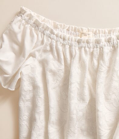 Girls - Lace Overlay Top thumbnail 3