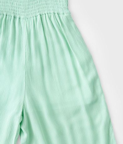 Daytrip Girls - Ruffle Jumpsuit back pocket view