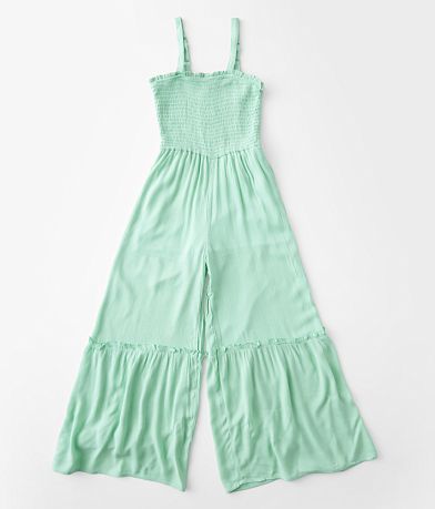 Daytrip Girls - Ruffle Jumpsuit front view