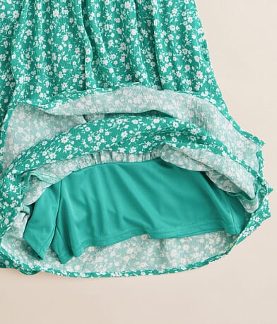 Honey &amp; Sparkle Girls - Floral Tiered Romper MISC_DETAIL_1