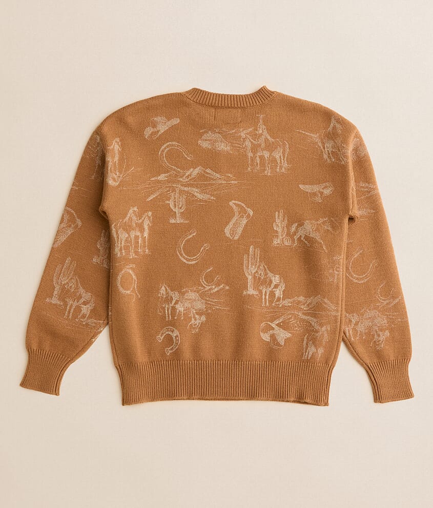 Girls - Western Sweater