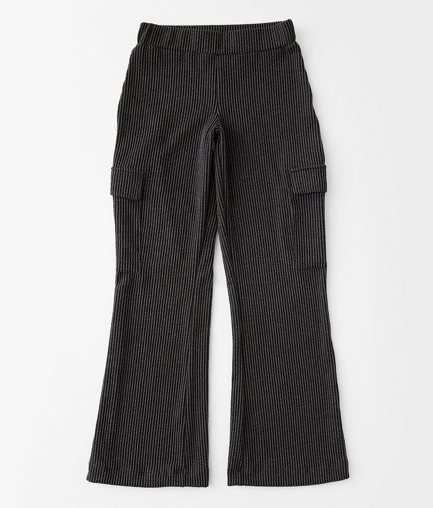 Girls - Modish Rebel Cargo Flare Pant front view