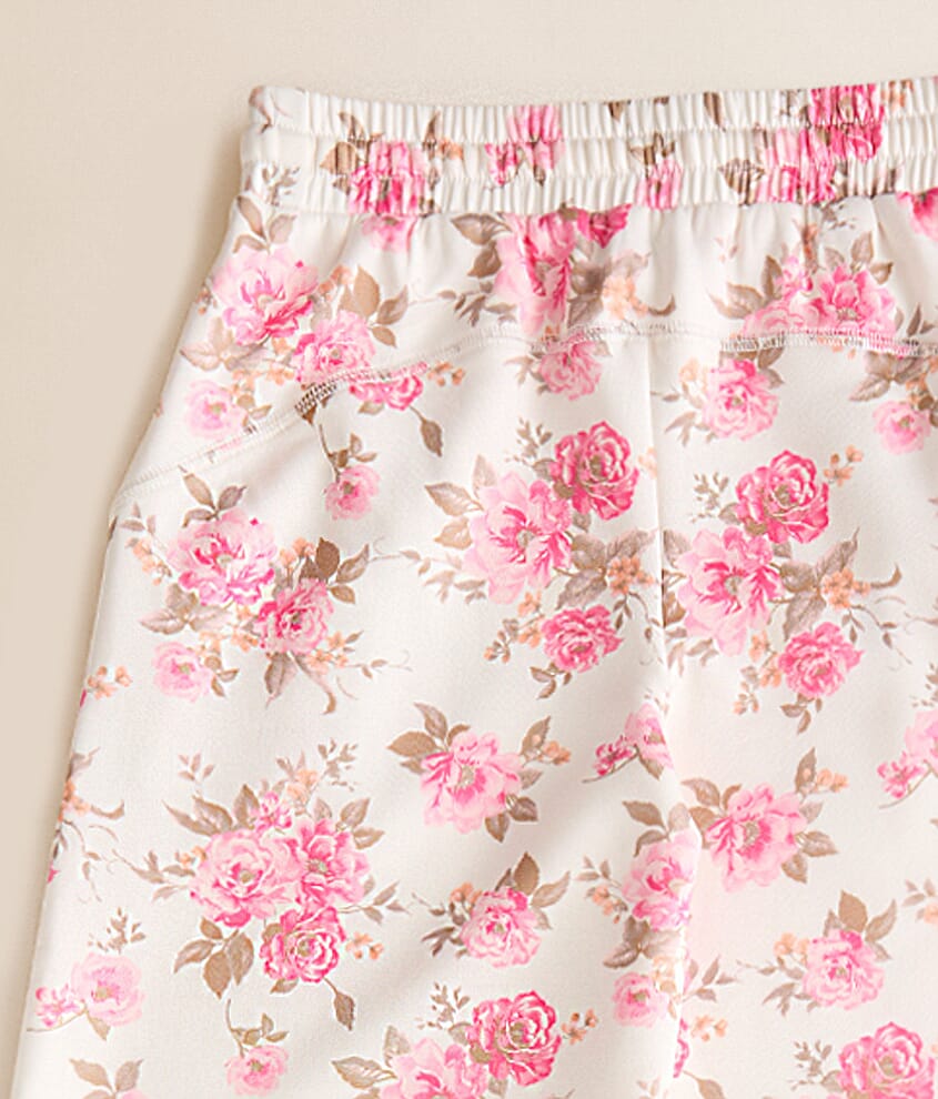 Girls - Floral Wide Leg Pant
