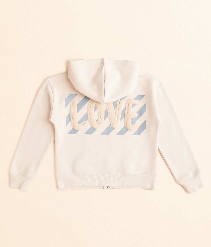 Girls - Modish Rebel Love Hoodie front view