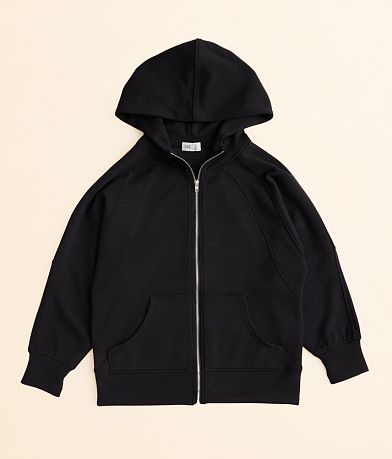 BKE Girls - Butter Scuba Hoodie front view