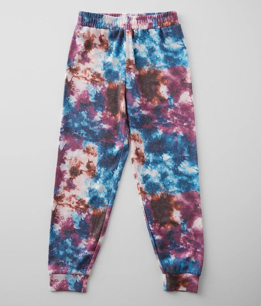 girls tie dye joggers