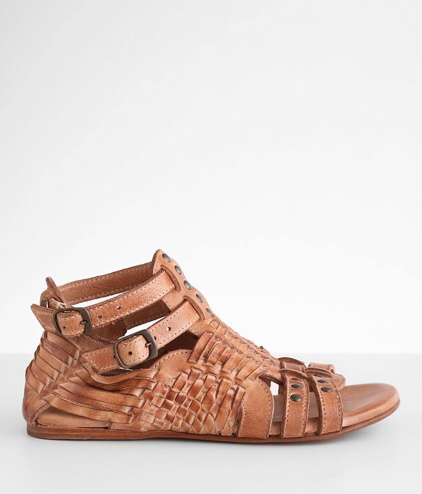 Bed Stu Claire Caged Leather Sandal front view