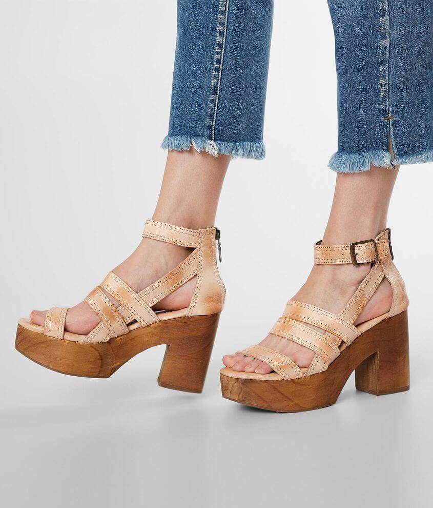 Corey Leather Heeled Sandal
