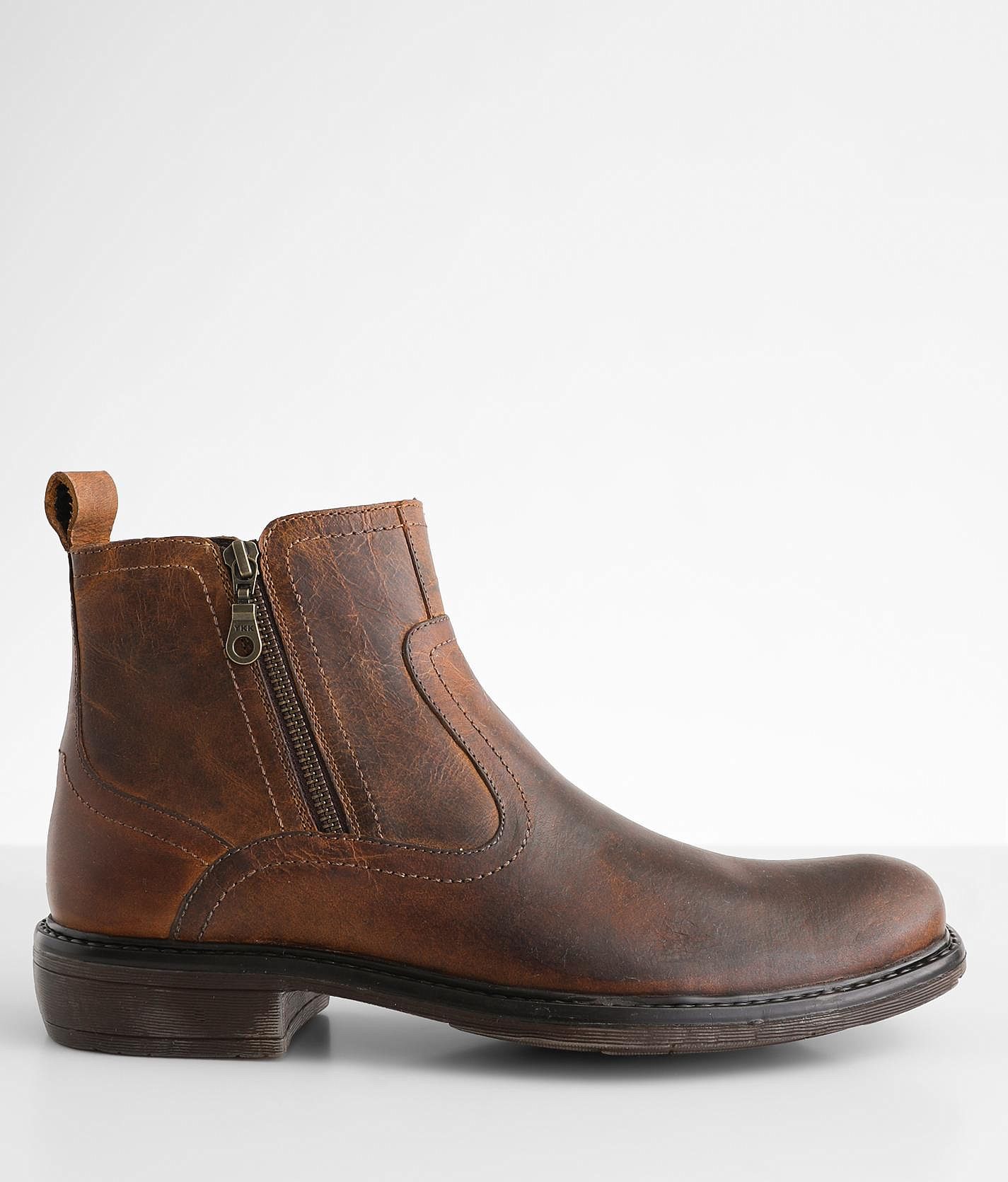 ROAN by Bed Stu Mens Rebel C Derby Shoes 10 Tan Bosco Leather Canvas Distressed Roan by Bed Stu Men main image 4