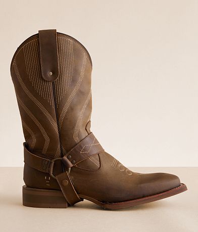 Roan by Bed Stu Matchless Leather Cowboy Boot front view