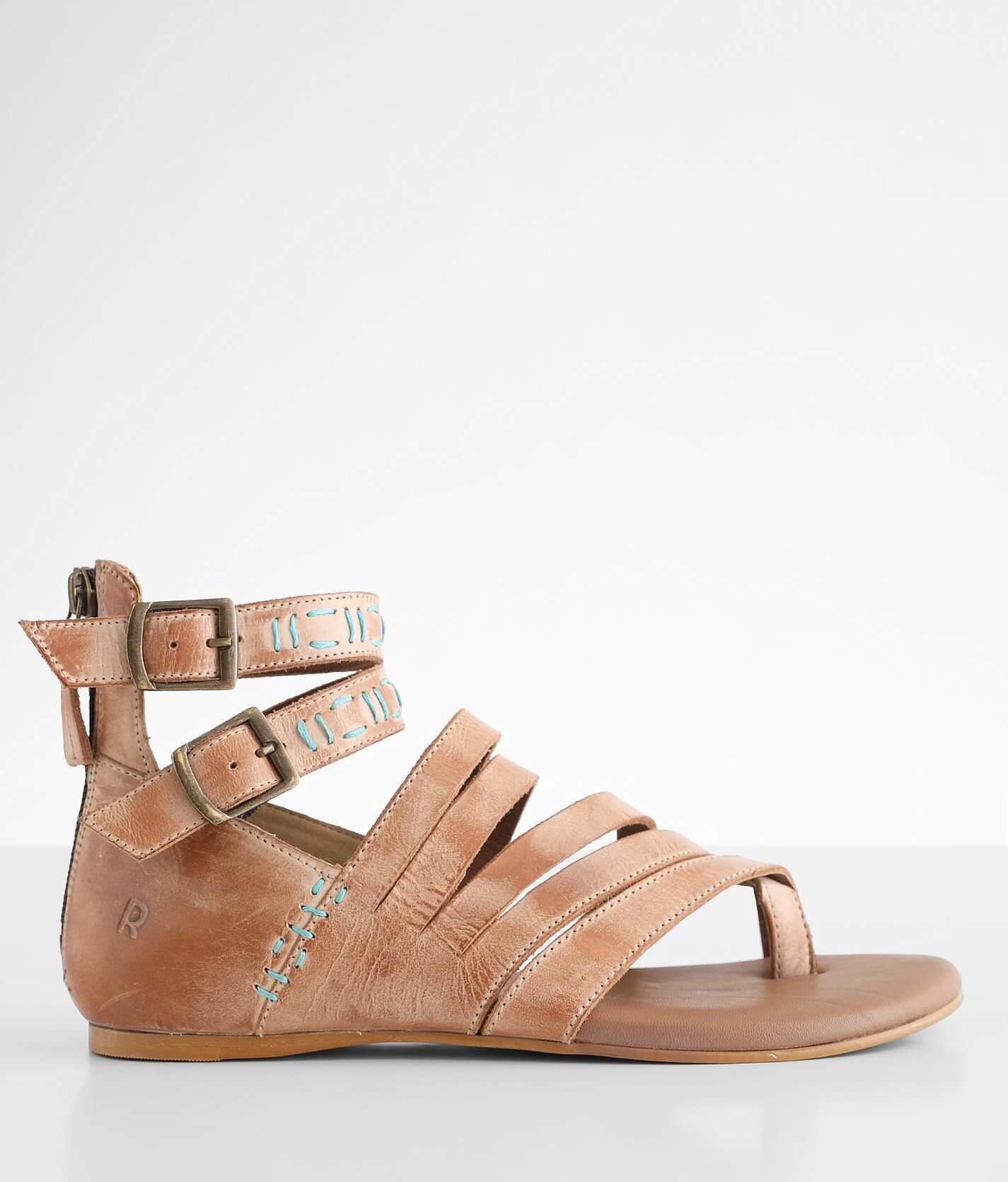 Roan by Bed Stu Heaster Leather Sandal - Women's Shoes in Oats