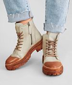 Roan by Bed Stu Kinship Leather Boot - Women's Shoes in Almond