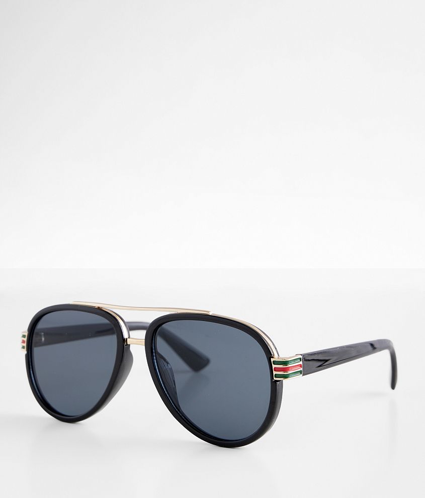 BKE Aviator Sunglasses front view