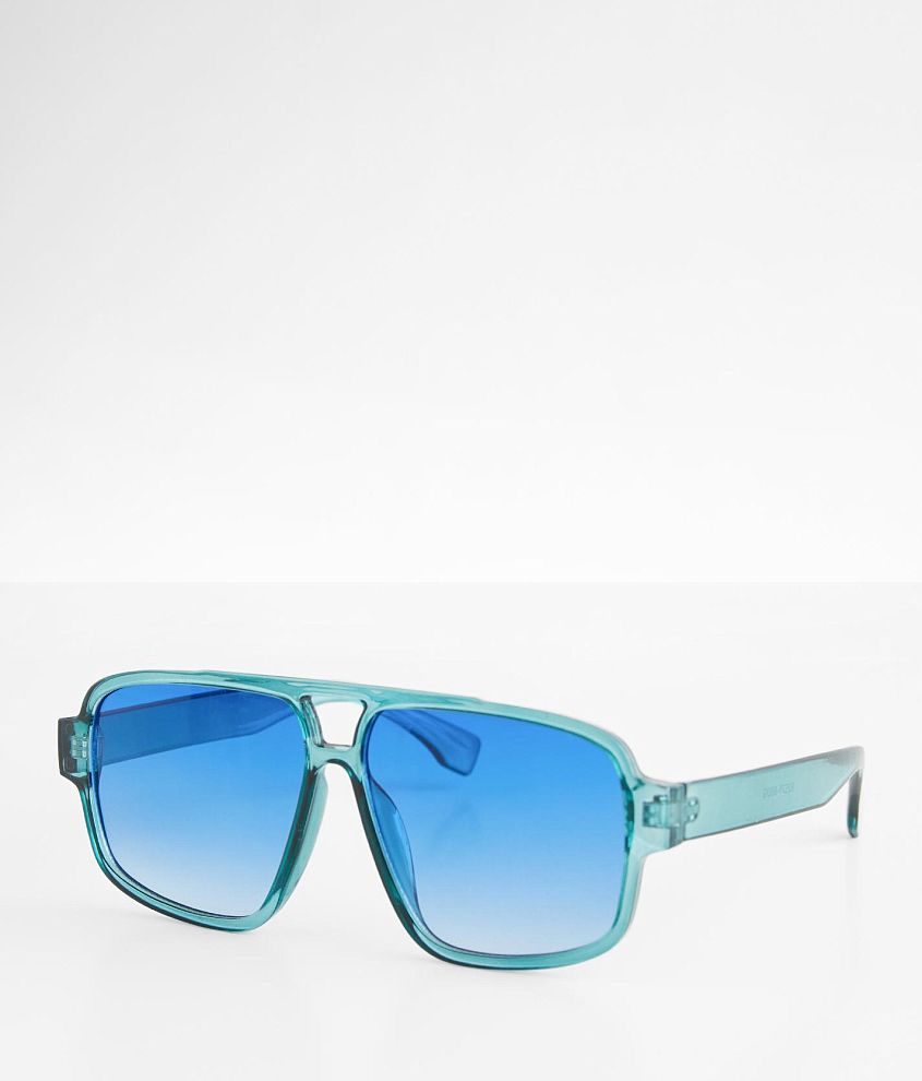 BKE Trend Aviator Sunglasses front view