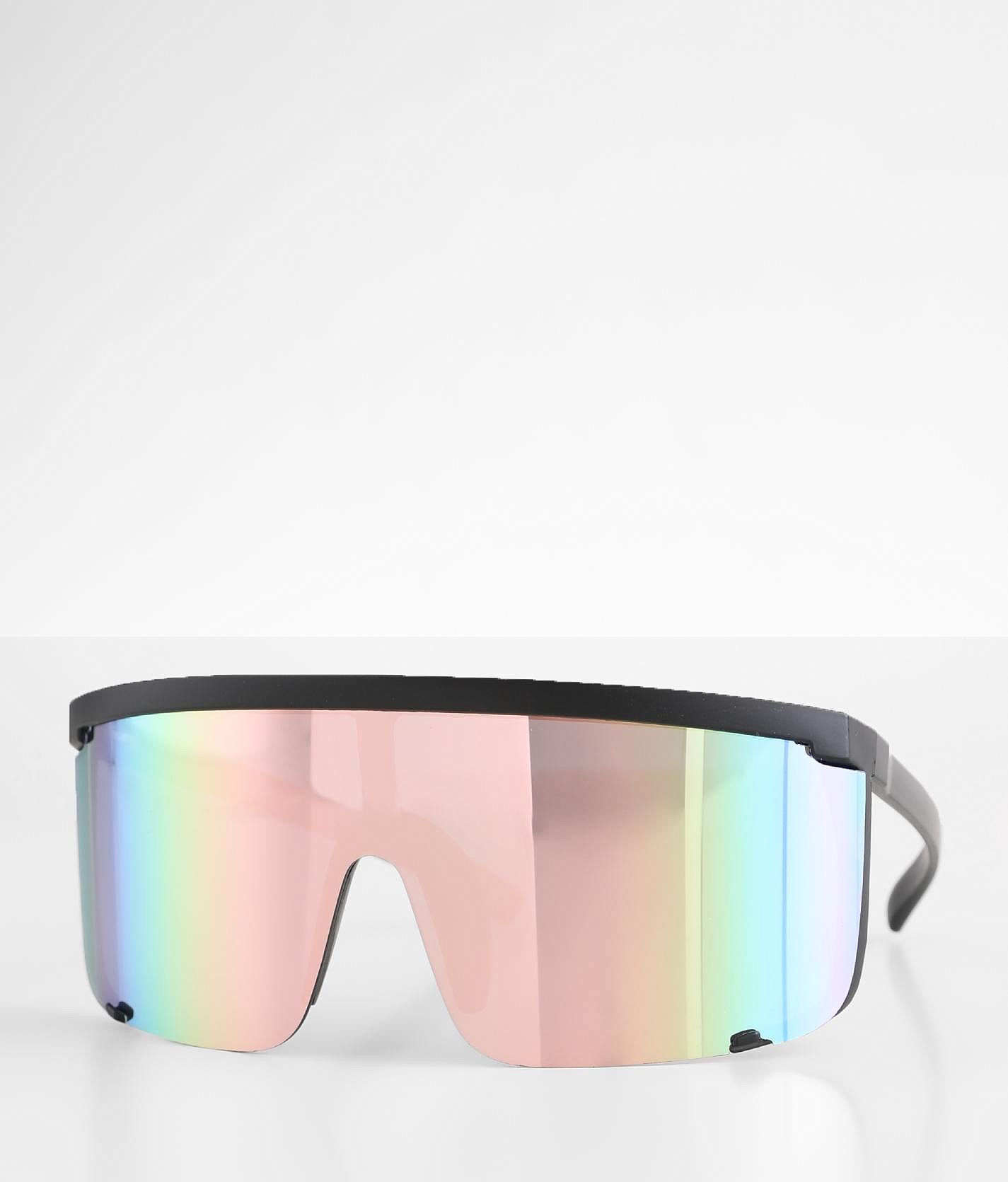 BKE Full Shield Sunglasses - Men's Sunglasses & Glasses in Black 